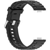 Huawei Watch Fit 5 Pro / 5 / 4 Pro / 4 / 3 EIDERWOOD Silikon Armband - Svart