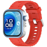 Huawei Watch Fit 5 Pro / 5 / 4 Pro / 4 / 3 EIDERWOOD Silikon Armband - Röd
