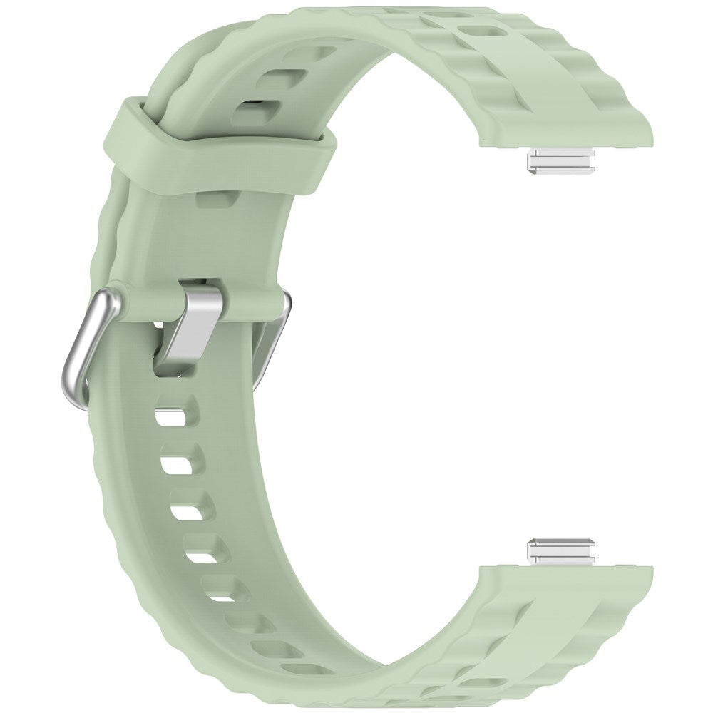 Huawei Watch Fit 5 Pro / 5 / 4 Pro / 4 / 3 EIDERWOOD Silikon Armband - Ljusgrön