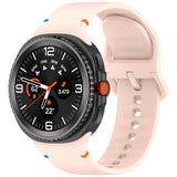 EIDERWOOD Samsung Galaxy Watch 8 / 8 Classic (40 / 44 / 46mm) Silikon Rem m. Söm - Pink