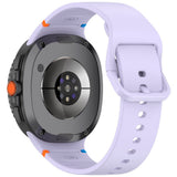 EIDERWOOD Samsung Galaxy Watch 8 / 8 Classic (40 / 44 / 46mm) Silikon Rem m. Söm - Purple