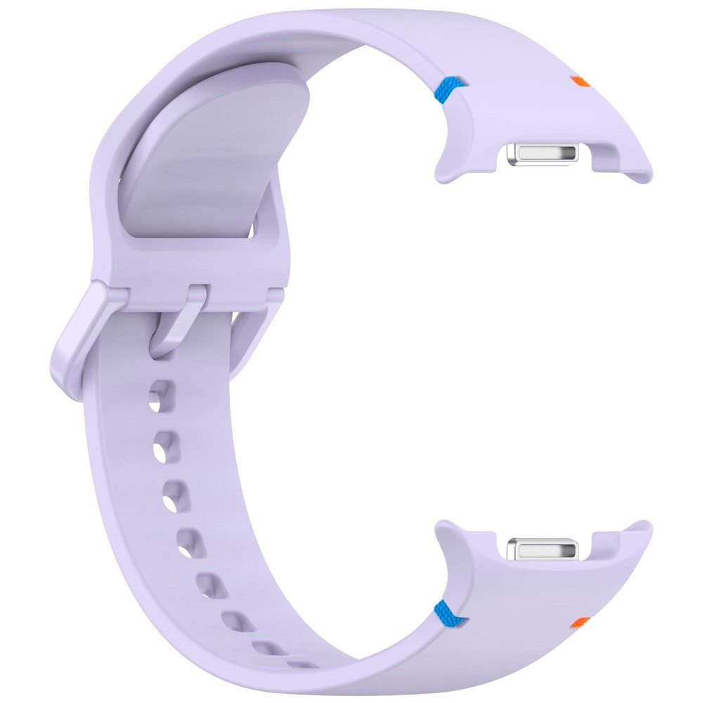 EIDERWOOD Samsung Galaxy Watch 8 / 8 Classic (40 / 44 / 46mm) Silikon Rem m. Söm - Purple