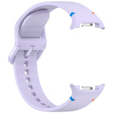 EIDERWOOD Samsung Galaxy Watch 8 / 8 Classic (40 / 44 / 46mm) Silikon Rem m. Söm - Purple