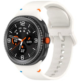 EIDERWOOD Samsung Galaxy Watch 8 / 8 Classic (40 / 44 / 46mm) Silikon Rem m. Söm - Starlight