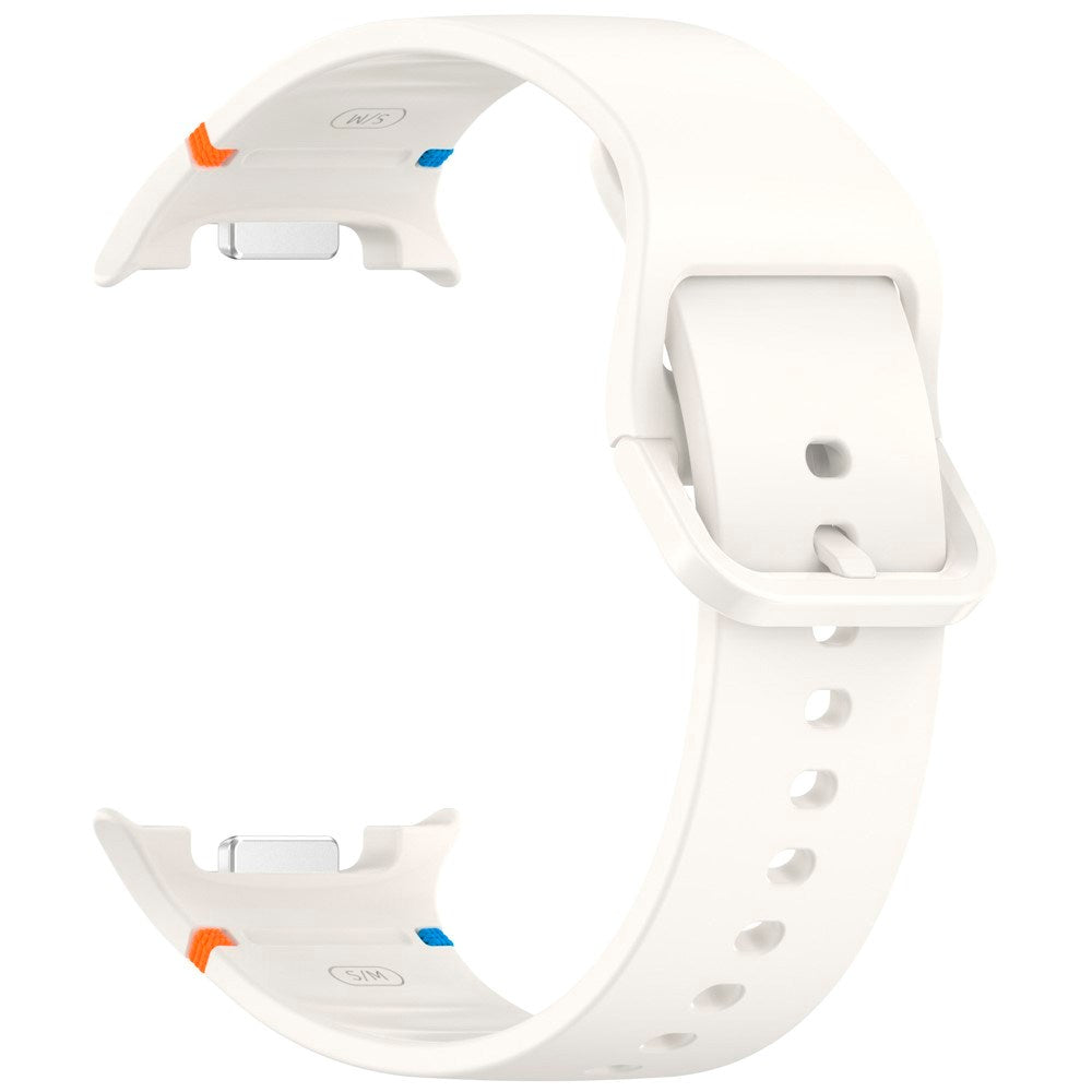 EIDERWOOD Samsung Galaxy Watch 8 / 8 Classic (40 / 44 / 46mm) Silikon Rem m. Söm - Starlight