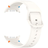 EIDERWOOD Samsung Galaxy Watch 8 / 8 Classic (40 / 44 / 46mm) Silikon Rem m. Söm - Starlight