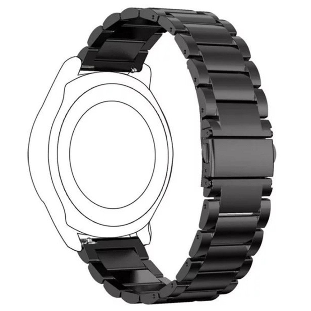 Huawei GT 4 / 5 (41mm) / 5 Pro (42mm) EIDERWOOD Metall Klockarmband - Svart