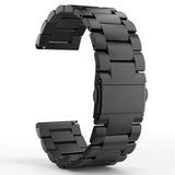 Huawei GT 4 / 5 (41mm) / 5 Pro (42mm) EIDERWOOD Metall Klockarmband - Svart