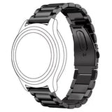 Huawei GT 4 / 5 (41mm) / 5 Pro (42mm) EIDERWOOD Metall Klockarmband - Svart