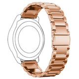 Huawei GT 4 / 5 (41mm) / 5 Pro (42mm) EIDERWOOD Metall Klockarmband - Rose Gold