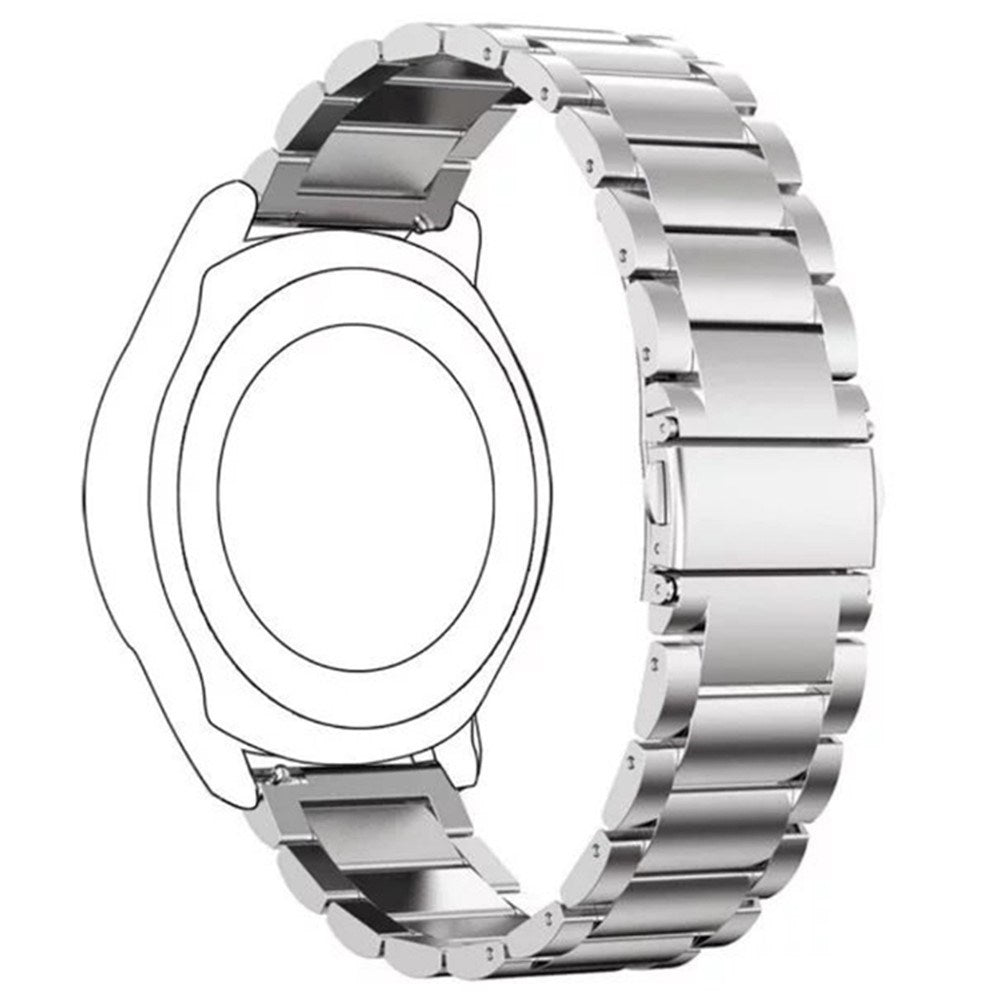 Huawei GT 4 / 5 (41mm) / 5 Pro (42mm) EIDERWOOD Metall Klockarmband - Silver