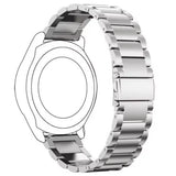 Huawei GT 4 / 5 (41mm) / 5 Pro (42mm) EIDERWOOD Metall Klockarmband - Silver