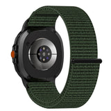 EIDERWOOD Samsung Galaxy Watch 8 / 8 Classic (40 / 44 / 46mm) Nylon Rem - Grön