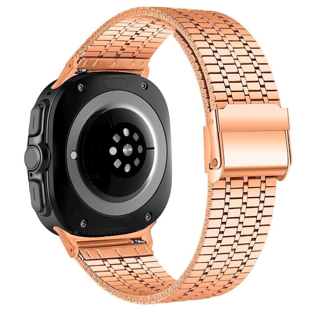 EIDERWOOD Samsung Galaxy Watch 8 / 8 Classic (40 / 44 / 46mm) Stål Rem - Roséguld