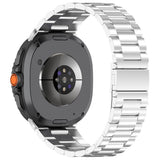 EIDERWOOD Samsung Galaxy Watch 8 / 8 Classic (40 / 44 / 46mm) Rostfritt Stål Rem - Silver