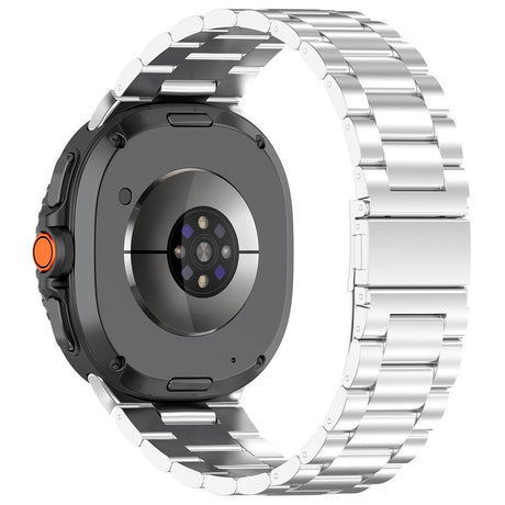 EIDERWOOD Samsung Galaxy Watch 8 / 8 Classic (40 / 44 / 46mm) Rostfritt Stål Rem - Silver