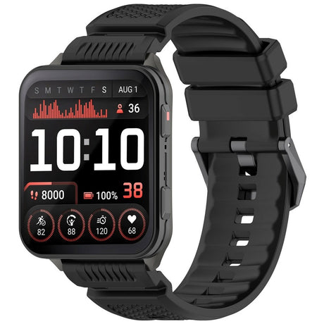Garmin Venu X1 / Coros Nomad EIDERWOOD Silikon Rem - Svart