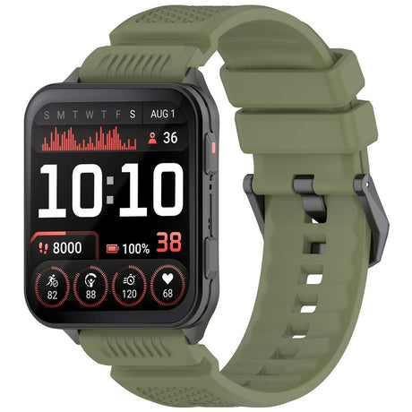 Garmin Venu X1 / Coros Nomad EIDERWOOD Silikon Rem - Grön