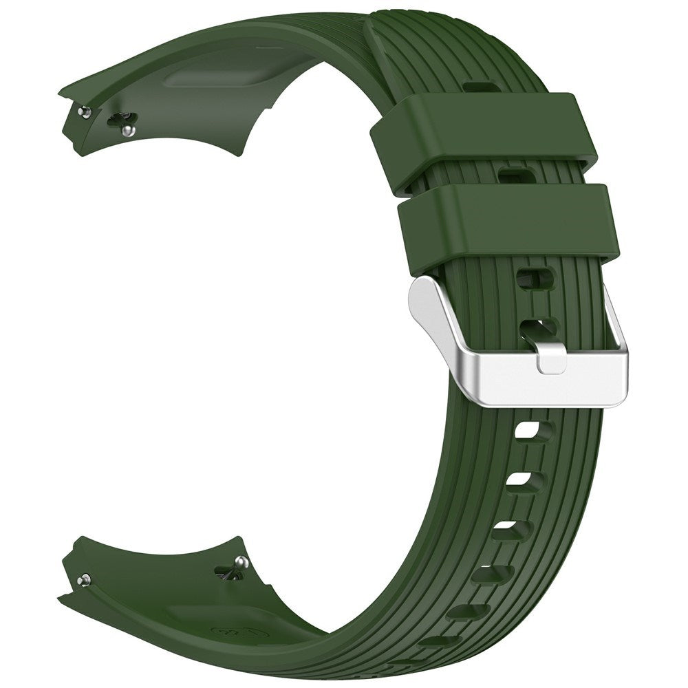 Huawei Watch 5 (42mm) EIDERWOOD Silikon Rem – Grön