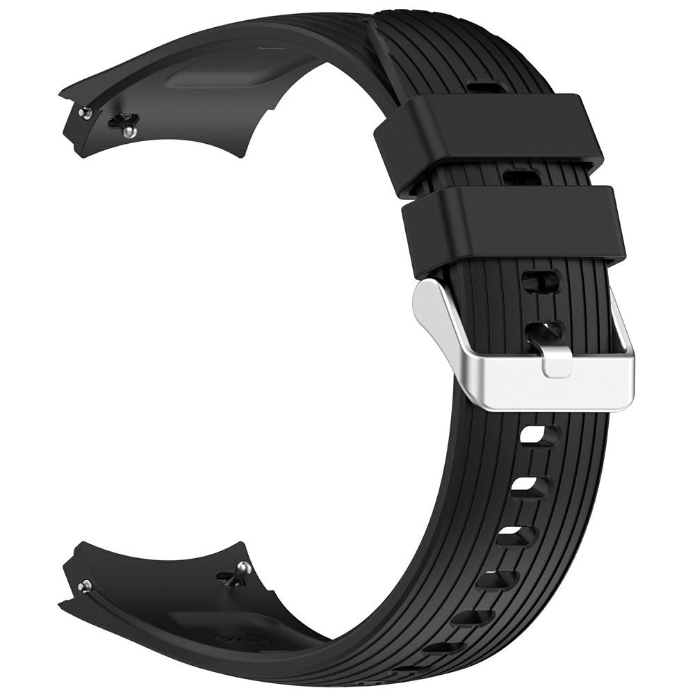 Huawei Watch 5 (46mm) EIDERWOOD Silikon Rem – Svart