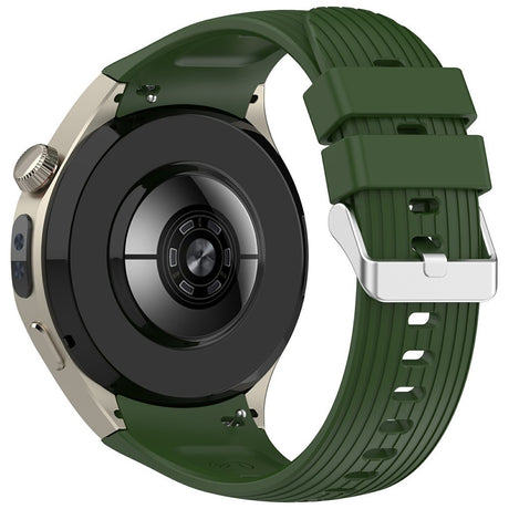 Huawei Watch 5 (46mm) EIDERWOOD Silikon Rem – Grön