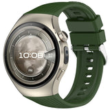 Huawei Watch 5 (46mm) EIDERWOOD Silikon Rem – Grön