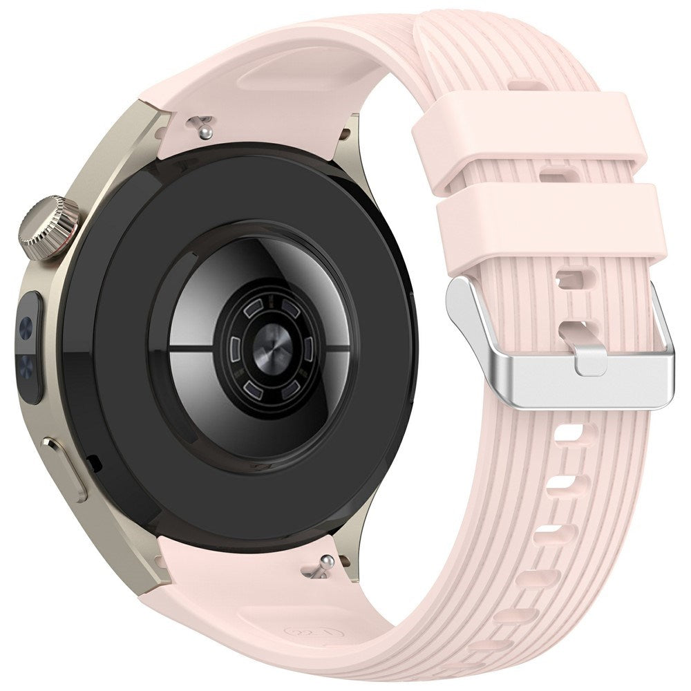 Huawei Watch 5 (46mm) EIDERWOOD Silikon Rem – Rosa