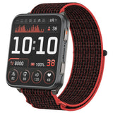 Garmin Venu X1 EIDERWOOD Nylonrem - Röd / Svart