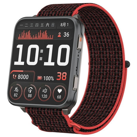 Garmin Venu X1 EIDERWOOD Nylonrem - Röd / Svart