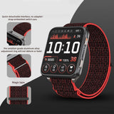 Garmin Venu X1 EIDERWOOD Nylonrem - Röd / Svart