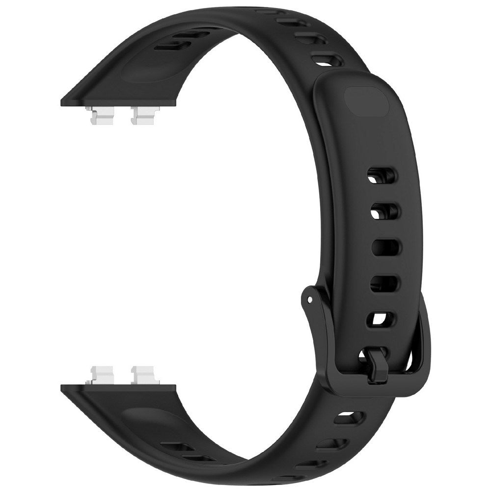 Huawei Band 11 / 11 Pro EIDERWOOD Silikonarmband - Svart