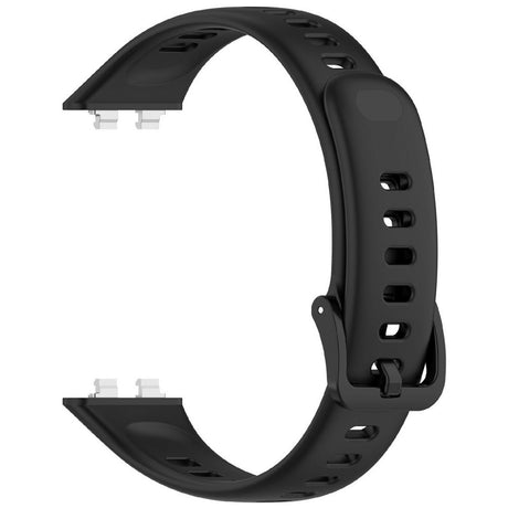 Huawei Band 11 / 11 Pro EIDERWOOD Silikonarmband - Svart