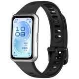 Huawei Band 11 / 11 Pro EIDERWOOD Silikonarmband - Svart