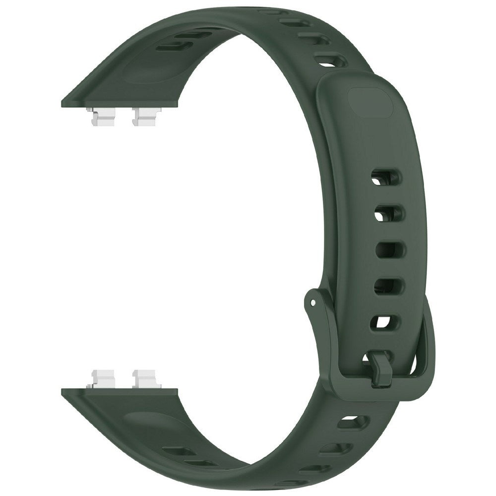 Huawei Band 11 / 11 Pro EIDERWOOD Silikonarmband - Mörkgrön