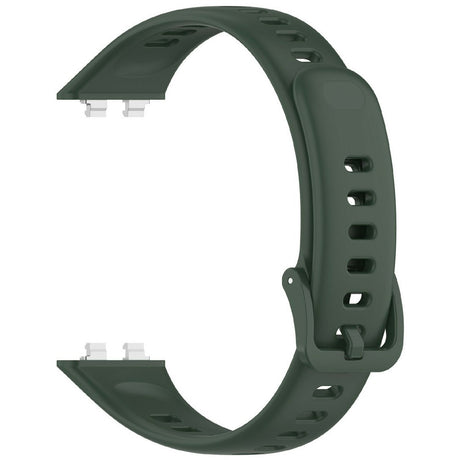 Huawei Band 11 / 11 Pro EIDERWOOD Silikonarmband - Mörkgrön