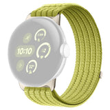 Google Pixel Watch 4 / 3 (45mm) EIDERWOOD Nylon Klockarmband – Grön