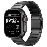 Apple Watch (42/44/SE/45/46/49mm) Aulumu C01 Titan Rem - Svart