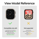 Apple Watch (42/44/SE/45/46/49mm) Aulumu C01 Titan Rem - Svart