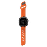 Apple Watch Ultra 4 / 3 / 2 / 1 (49mm) AULUMU Armband m. Inbyggt Plast Skal - Orange