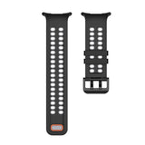 Samsung Galaxy Watch Ultra 2 / Ultra (47mm) Silikon Armband m. Ventilationshål - Svart / Grå