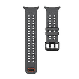 Samsung Galaxy Watch Ultra 2 / Ultra (47mm) Silikon Armband m. Ventilationshål - Svart