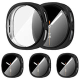 Samsung Galaxy Watch 8 / 9 (40mm) EIDERWOOD Rostfri Stål Klockarmband m. Plast Skal – Silver