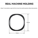 Samsung Galaxy Watch 8 / 9 (40mm) EIDERWOOD Rostfri Stål Klockarmband m. Plast Skal – Silver