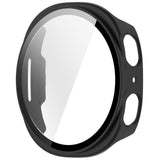 Samsung Galaxy Watch 8 / 9 (40mm) EIDERWOOD Rostfri Stål Klockarmband m. Plast Skal & Skärmskydd - Svart