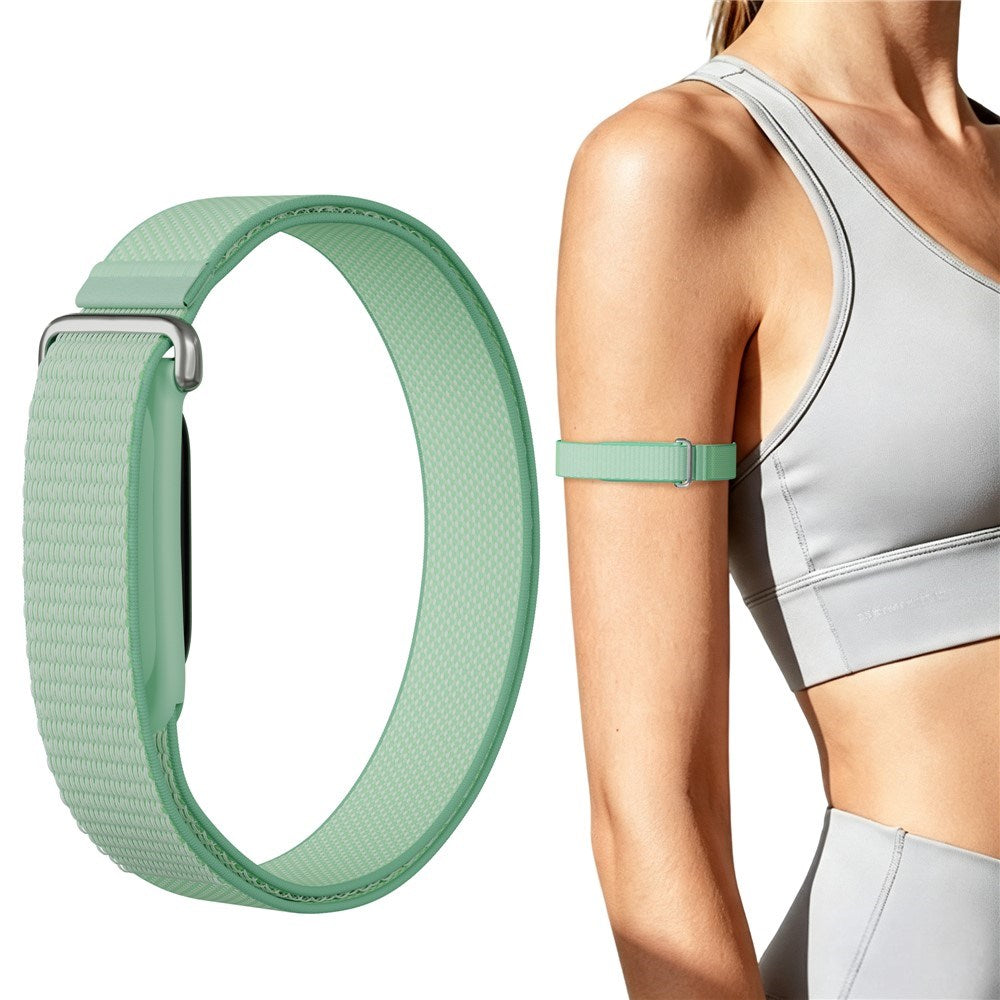 Google Fitbit Air EIDERWOOD Nylon Löpararmband - Grön
