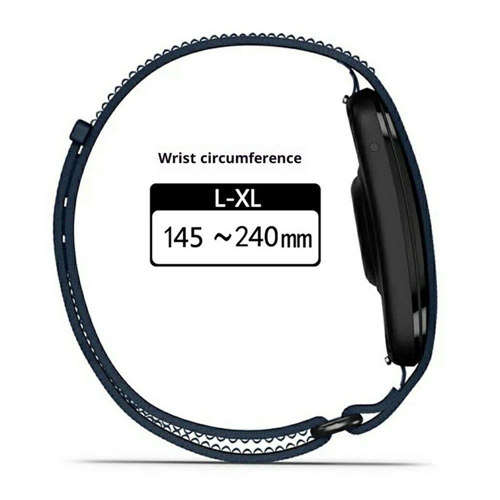 Garmin CIRQA Smart Band EIDERWOOD Nylon - Str. L-XL - Djupt Rosa