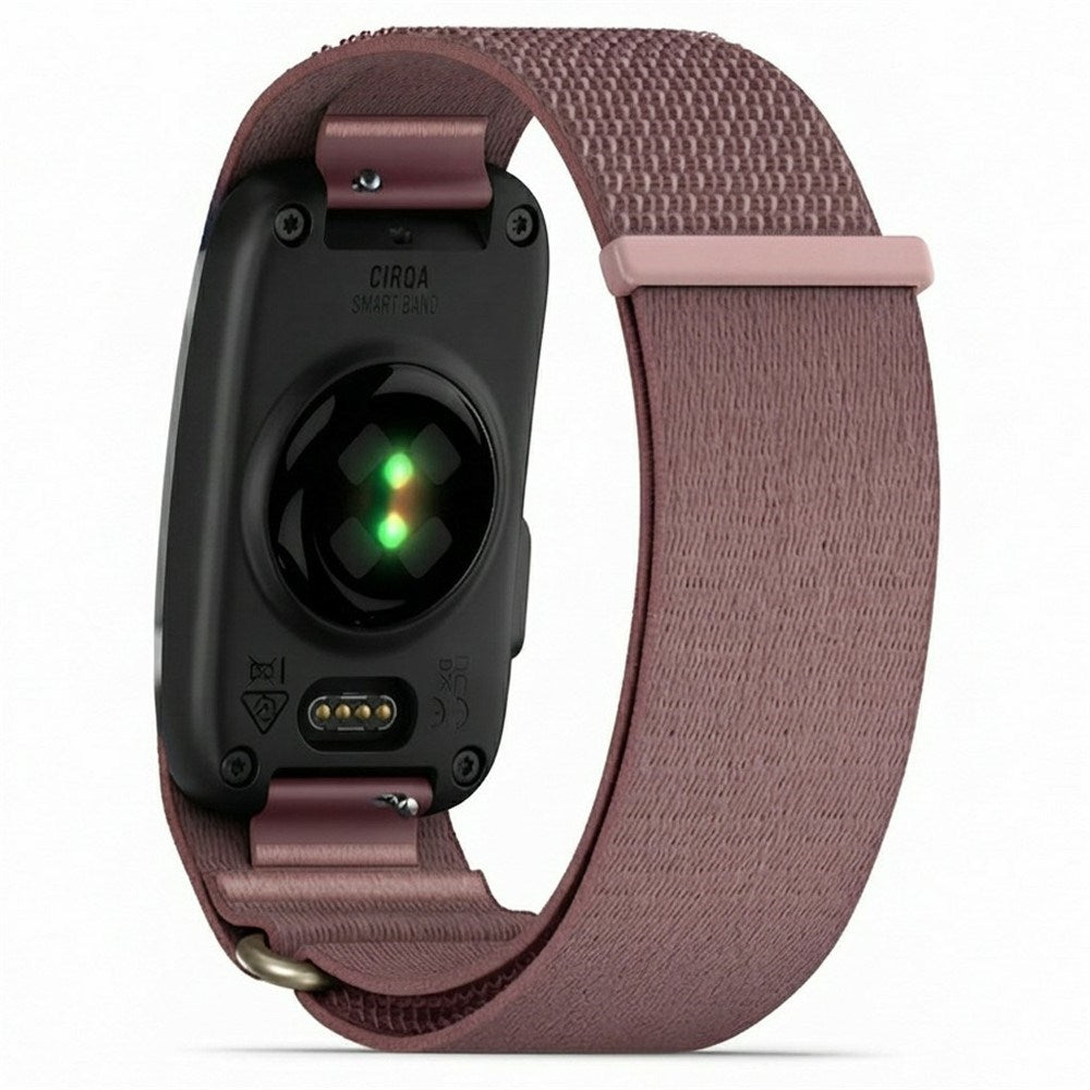 Garmin CIRQA Smart Band EIDERWOOD Nylon - Str. S-M - Djupt Rosa