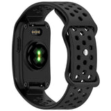 Garmin CIRQA Smart Band EIDERWOOD Silikon Armband m. Ventilationshål - Svart