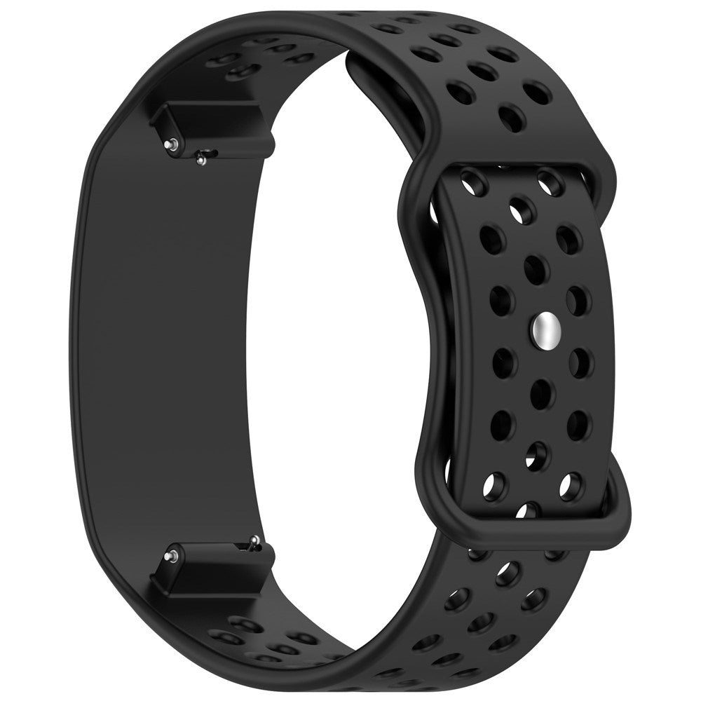 Garmin CIRQA Smart Band EIDERWOOD Silikon Armband m. Ventilationshål - Svart