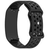 Garmin CIRQA Smart Band EIDERWOOD Silikon Armband m. Ventilationshål - Svart